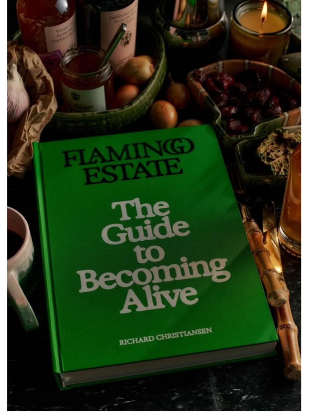 Flamingo Estate The Guide to Becoming Alive Coffee Table Book Sealed